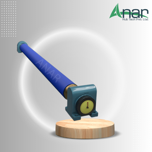 Rodillo de banana de alta precisión/rodillo de arco para guía web | Rollo arqueado antiarrugas para las industrias cinematográfica, textil y papelera Anar Rub Tech Pvt LTd - Product Image 1