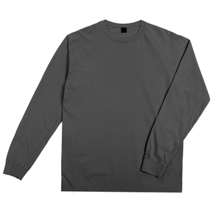 T-shirts décontractés pour hommes en coton 100% respirant à séchage rapide, poids lourd, manches longues, logo personnalisé, taille européenne, 210 GSM - Product Image 6