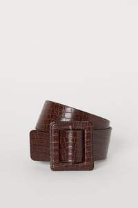 Ceinture en cuir solide avec boucle intemporelle faite à la main en cuir véritable pour hommes - Product Image 4