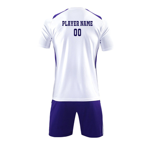 Designs personnalisés de haute qualité Vêtements de football pour hommes Ensembles de maillots et d'uniformes de football en polyester respirant Styles unis personnalisés - Product Image 2