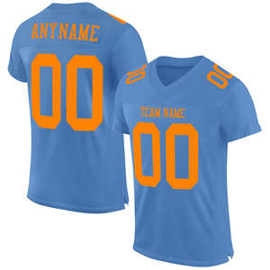 เสื้อฟุตบอลความแข็งแรงสูง 220 GSM โพลีเอสเตอร์ ชุดฟุตบอลแบบซับลิเมชั่น OEM - Product Image 3