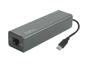 Convertisseur <span class=keywords><strong>audio</strong></span> Dante vers USB-C à 2 canaux avec alimentation A/D 24 bits, PoE ou DC, pour applications de <span class=keywords><strong>studio</strong></span> et de streaming - Product Image 5
