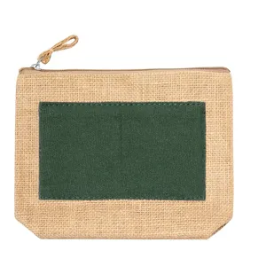 Trousseau de toilette écologique en jute avec design durable - Product Image 3