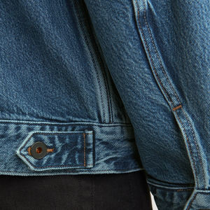 Chaqueta vaquera personalizada para hombre Chaqueta vaquera cómoda y de moda de alta calidad para todas las estaciones - Product Image 5