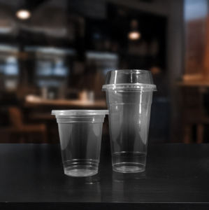 Tasses en plastique PP jetables de haute qualité de Quang Quan Viet Nam 16/20/24oz boissons jus Smoothie Boba tasses taille 95mm - Product Image 2