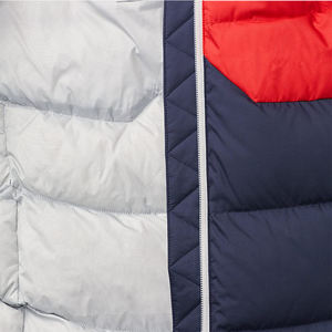 Manteau à capuche léger et zippé pour femme Veste rembourrée à bulles compressible résistante à l'eau avec col montant Épaisseur fine - Product Image 3