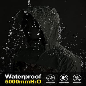 <b>Rain</b> Waterproof Winter Full Zip <b>Pullover</b> Breathable Windproof Windbreaker <b>Jacket</b> for Men uploaded by Dress Sports - Product Image 4