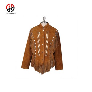 100% Original élégant Cowboy veste en cuir hommes haute rue Style occidental col montant fermeture éclair hiver OEM Service disponible - Product Image 1