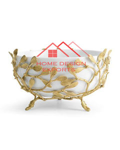 Bol à fruits de décoration de table bol de service en métal de vente chaude pour la fête de mariage à la maison et l'utilisation chaude au taux de gros meilleur vendeur - Product Image 4