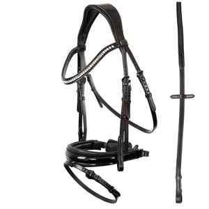 Nouvelles brides de cheval de haute qualité en cuir allemand Bride de cheval de haute qualité Services OEM en cuir - Product Image 1