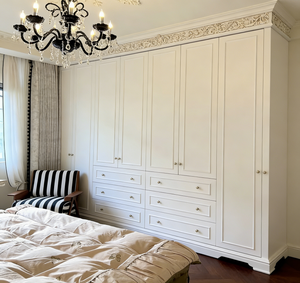 <span class=keywords><strong>Armario</strong></span> de Madera para Guardar Objetos, Armarios para Habitación con Puertas Corredizas de Vidrio, <span class=keywords><strong>Armario</strong></span> con Espejo para Dormitorio - Product Image 3