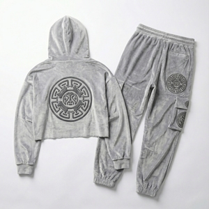 Survêtements Premium Ancestral Stack pour Hommes, Streetwear, Designer, Mode Urbaine, Style Viral, Poids Lourd, Y2K, Impression Puff, CulturePiece - Product Image 2