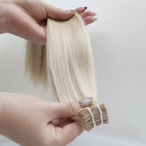 Tape Hair Extensions 100% Baby Virgin Human Hair Cuticle Aligned Natural Texture Machine Double Weft Factory Direct - Product Image 1