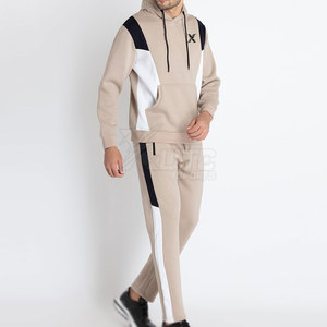 ชุดวอร์มผู้ชายแบบมีฮู้ด สวมใส่สบาย ดีไซน์เรียบง่าย ผลิตจากโพลีเอสเตอร์ 100% เหมาะสำหรับสตรีทแวร์สุดเท่และใส่พักผ่อนในฤดูหนาว - Product Image 2