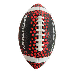 Ballons de football américain de haute qualité pour matchs, très demandés, en cuir véritable, robustes, pour l'extérieur, pour adultes, à forte rétention d'air - Product Image 2