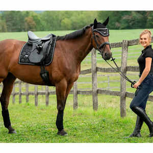 Tapis de selle d'équitation de sport Tapis de selle de haute qualité pour le fabricant de tapis de selle de cheval Tapis de selle de conception personnalisée - Product Image 3