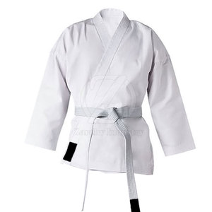 Kimono d'arts martiaux professionnel de karaté, haute qualité, durable, 100% coton, avec logo frontal pour le Jiu Jitsu - Product Image 3