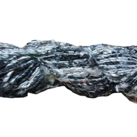Fil de soie ou de viscose de banane recyclé Fil de vrac en gros pour tricoter Tissage art et artisanat fil écologique et durable