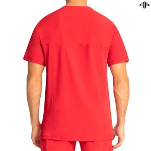 ชุดเครื่องแบบสครับผิวนุ่มสำหรับการดูแลสุขภาพในโรงพยาบาลชุดเครื่องแบบเสื้อแขนสั้นกางเกงผ้าบางพอดีตัวออกแบบได้ตามต้องการ - Product Image 2