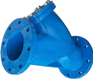 Filtre en fonte de qualité supérieure de type Y avec extrémité à bride, puissance manuelle, capacité haute et basse température pour l'industrie chimique - Product Image 3