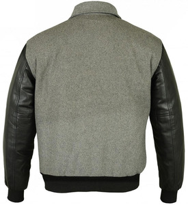 Veste de baseball personnalisée pour homme, style varsity, hiver, manches en toile de haute qualité, logo sur le devant, fabriquée au Pakistan - Product Image 3
