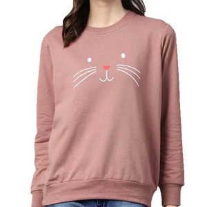 สเวตเตอร์ใหม่สำหรับผู้หญิงเสื้อผ้าเด็กผู้หญิงผ้าฝ้าย100% ระบายอากาศได้ดีป้องกันรอยยับสำหรับฤดูหนาวฤดูใบไม้ร่วง - Product Image 4