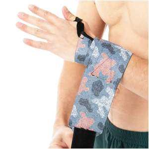 Bandas de protección de muñeca de entrenamiento de Gimnasio Profesional Logotipo de colores personalizados equipo de entrenamiento físico de bajo precio para verano - Product Image 5