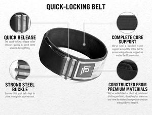 El mejor cinturón de gimnasio de camuflaje gris para principiantes cómodo y ajustable con función antideslizante para soporte de espalda durante levantamiento de pesas - Product Image 2