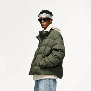 Chaqueta de bombardero Unisex para hombre 2023, chaqueta acolchada fina de alta calidad con cuello levantado, ropa de invierno al por mayor - Product Image 2