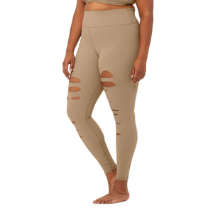 Custom Wholesales Gym Fitness Wholesale Pants <b>Slim</b> Fitness <b>Legging</b> High-Waist Ripped Yoga Workout Women <b>Legging</b> Running Leggy - Product Image 2