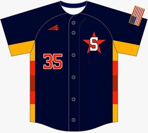 Custom Adult Baseball Uniform Jersey Quick Dry Breathable <b>Polyester</b> Team Sportswear Button Up Player <b>Shirt</b> - Product Image 1