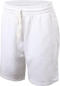 New Sale Sportswear Men Cotton Casual Fleece <b>Jogger</b> <b>Shorts</b> Zipper Pockets Workout Gym Sweat gym <b>Shorts</b> - Product Image 2