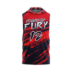 Maillot de football américain personnalisé 7-on-7 de haute qualité 100% haut de sublimation en polyester short XL pour les sports d'été meilleure qualité - Product Image 6