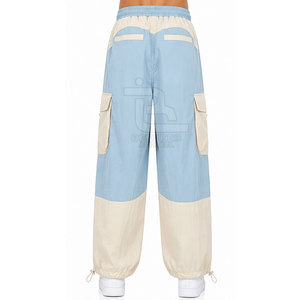 Pantalon cargo parachute à marque privée, tissu en nylon léger, couleur, taille et logo personnalisés, fabricant de vêtements - Product Image 6
