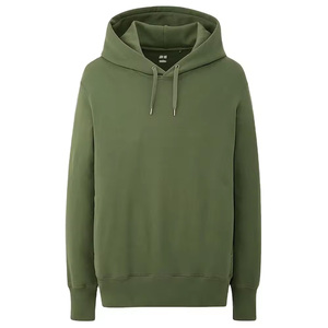 Solid Color 100% Cotton Casual Men <b>Hoodies</b> <b>Plain</b> Dyed Fleece Winter Comfortable Best Quality - Product Image 2