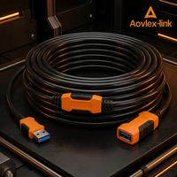 USB3.0 tipo A macho a hembra extensor repetidor Cable USB 3,0 Cable de extensión