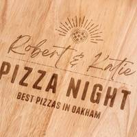Planche à découper personnalisée nautique cadeau de mariage fiançailles pour mariage planche à découper Couple Pizza planche mariage client cadeau