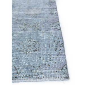 Alfombra de Lana Anudada a Mano, Estilo Vintage, Gris y Negro, Modelo Pae-400, para Sala de Estar, Pasillo, Rectangular, Abstracta, para Adolescentes - Product Image 4