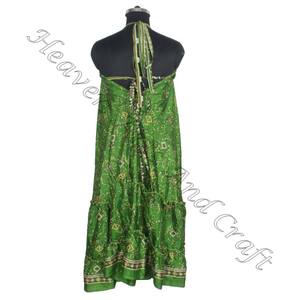 SD022 femmes indien pakistanais Saree/Shari/Shari Vintage soie robes Hippy Boho chaud Sexy à la recherche coton indien meilleur Vintage - Product Image 2