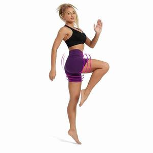 Custom Printed Women's Fitness Gym <b>Shorts</b> Solid Pattern Yoga Sport Active wear Sublimation Women's <b>Shorts</b> Factory Custom Printed - Product Image 6