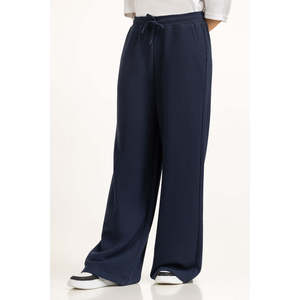 Pantalones Palazzo de Pierna Ancha y Cintura Alta para Mujer, Estilo Cargo Transpirable con Técnica Arrugada, Talla XL - WM-TRC-WS25-004A - Product Image 2