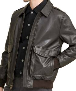 Tendance intelligente OEM Veste en cuir personnalisée de style motard faite à la main pour hommes pour l'hiver chaud et coupe-vent - Product Image 6