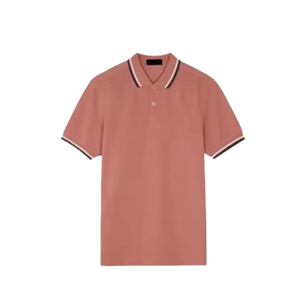 Fabrieksverkoop Custom Design Topkwaliteit Custom Polo Hals T-Shirt Personeel Uniform Polo T-Shirt Met Kraag En Nauwsluitende Pasvorm Kantoorkleding T-Shirt