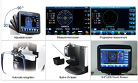 JD-2600A harga produsen peralatan optometri layar tampilan LCD sentuh sensitif Lensometer lensa portabel otomatis