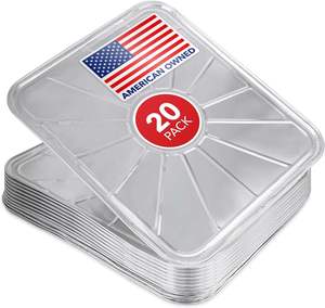 Revestimientos de horno de papel de aluminio para la parte inferior del horno eléctrico y horno de gas paquete de 20 - Product Image 4