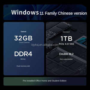 Xia oxin Mini 1L Pocket Small Pc Desktop Computer Inter Core I7-13620H 32GB DDR4 1TB SSD 150W Power - Product Image 3