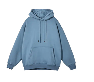 OEM vente en gros logo brodé personnalisé haute qualité 100% coton mode sweat à capuche unisexe grande taille sweats à capuche pour hommes - Product Image 3