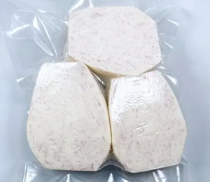 Taro Congelado, Color Morado y Blanco, Bolas de Taro Cortadas por la Mitad, Cantidad a Granel, Precio de Fábrica, Rodajas, Palitos y Cubos de Taro Fresco Congelado - Product Image 3