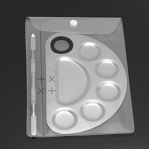 เครื่องสำอางสแตนเลสแต่งหน้าผสมจาน - Product Image 2