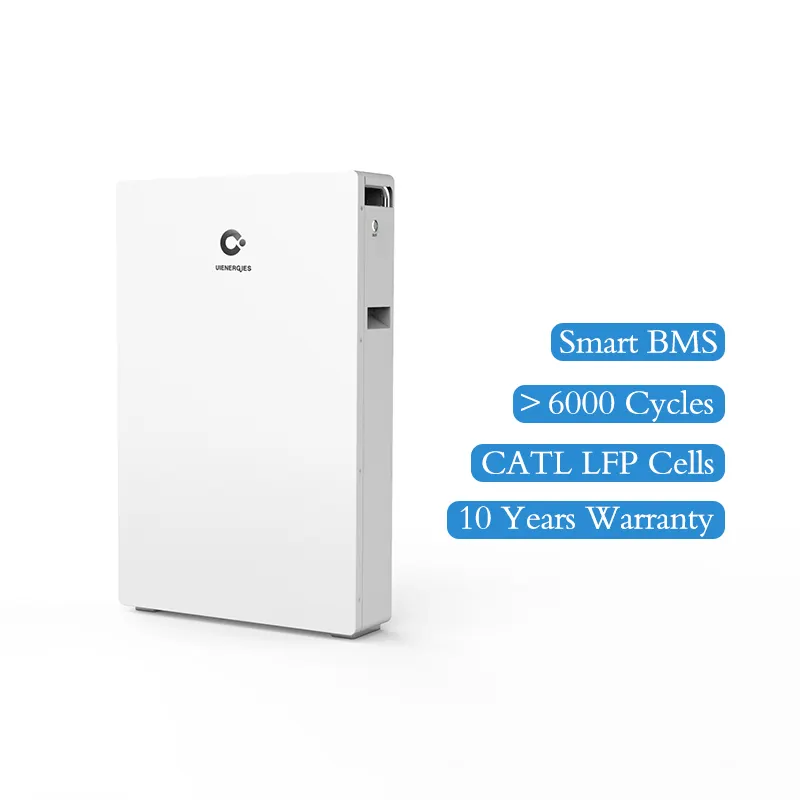 Uienergies di động bởi catl ul 5kwh năng lượng mặt trời 10KW tùy chỉnh Lithium 51.2V 200AH treo tường LiFePO4 năng lượng năng lượng lưu trữ pin